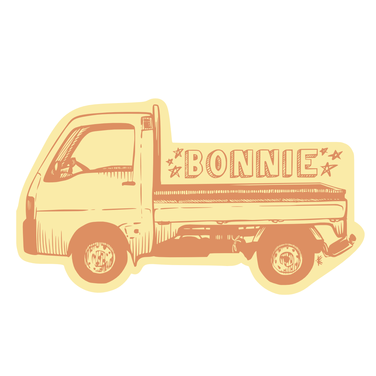 Dog Tired Work Truck — Bonnie