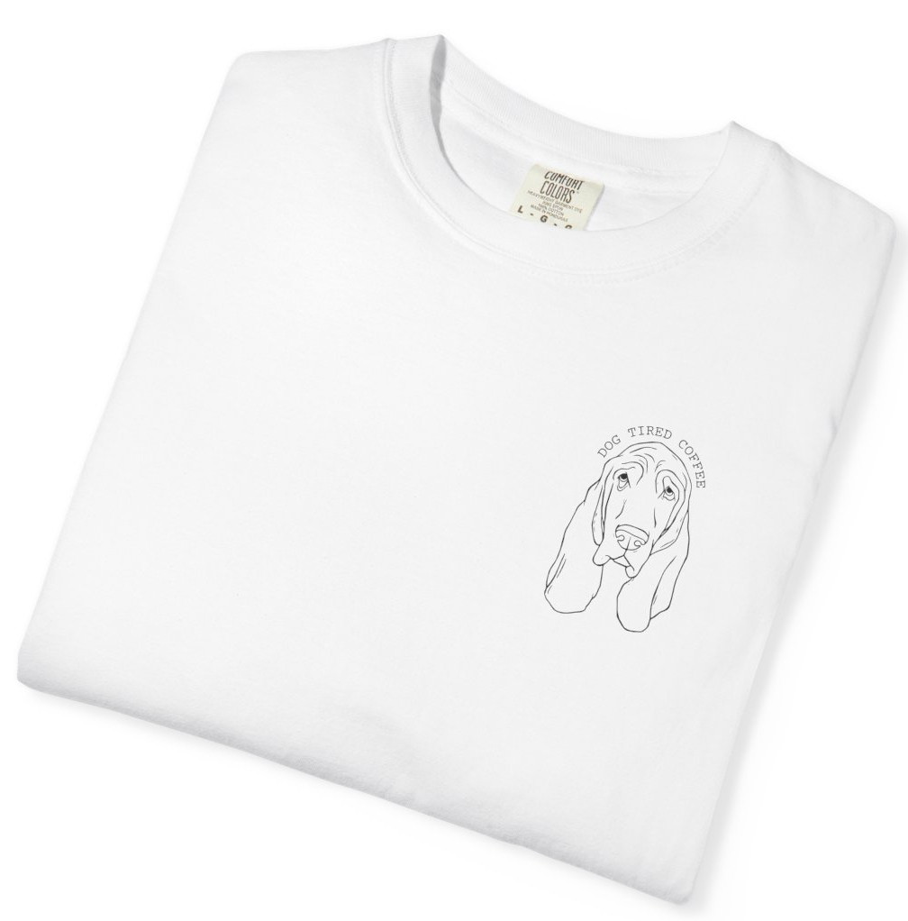 Dog Tired Coffee shirt preview 2